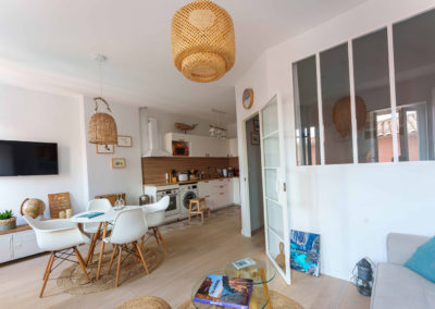 Du salon vers la cuisine